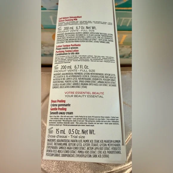 Clarins Cleansing Essentials Set - combination to oily skin. 🤩